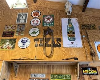 SIGNS ARE ALL DOWN FOR THE MOST PART SO YOU CAN SORT THROUGH THEM. AND PICK YOUR FAVORITES.