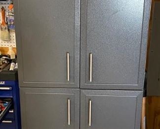 VERY NICE METAL CABINET.