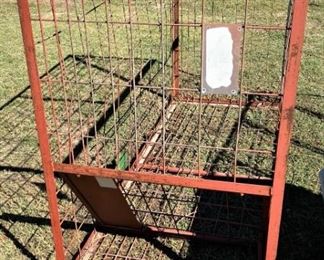 LARGE HEAVY HOG TRAP.