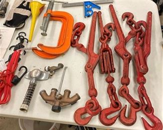 CHAIN BINDERS, CLAMPS AND MORE.