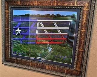 VERY NICE TEXAS PRINT.