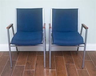 Pair of Heavy Duty Stack Chairs