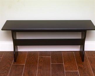 Small Black Bench 

