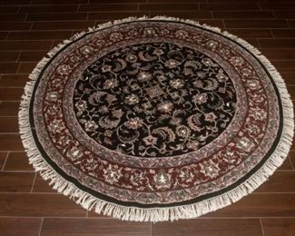 Round Persian Rug 6' 2"