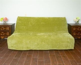 2 Nightstands and Futon 80” long 