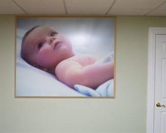 Original "Toys R Us" Large Advertisement Photo of Baby