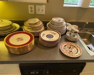 Beautiful collectibles for sale during in person sale hours on Friday and Saturday.