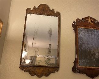 $260. Antique mirror. 15.5"w x 33"h. 