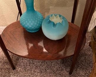 Beautiful collectibles for sale during in person sale hours on Friday and Saturday.