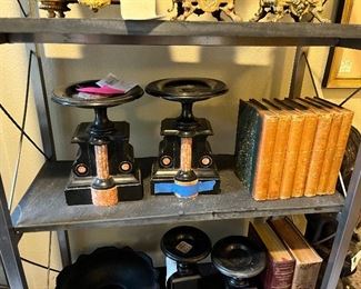 Beautiful collectibles for sale during in person sale hours on Friday and Saturday.