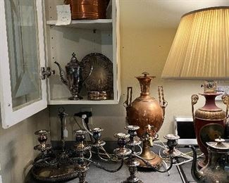 Beautiful collectibles for sale during in person sale hours on Friday and Saturday.