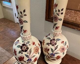 Beautiful collectibles for sale during in person sale hours on Friday and Saturday.