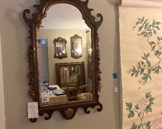 $600 antique mirror 23 inches wide by 42.5 inches high by 2 inches deep.