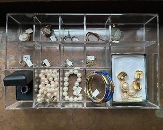 Some fine  jewelry for sale doing in person shopping.