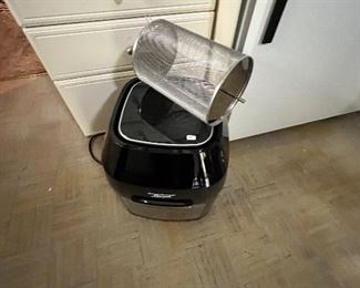Air fryer for sale during in person sale hours Friday & Saturday.