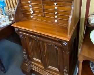 Antique dental cabinet 