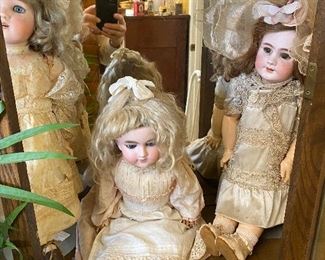 Antique German dolls 