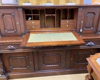 Antique railroad desk 