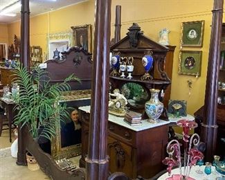 Bed attributed to C Lee