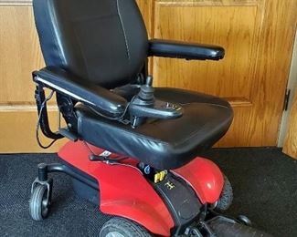 Pride Mobility Power Chair, Model TSS300, Powers On, Battery Replaced 1 Year Ago