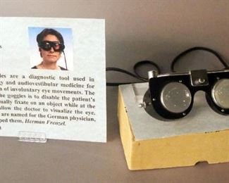 Stores Germany Frenzel Goggles, Circa 1990, With Original Box