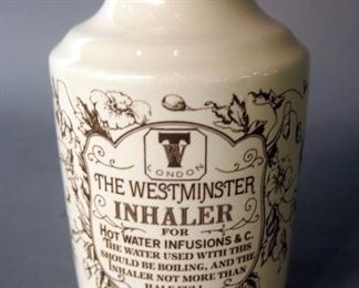 The Westminster Inhaler, Non - Functioning Replica, 7" Tall