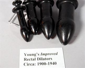 Youngs Improved Rectal Dilator Set, Qty 4