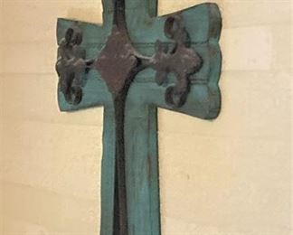 Wall mounted cross