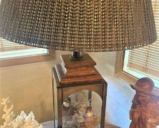 Under glass quail lamp