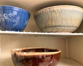 Vintage kitchen bowls