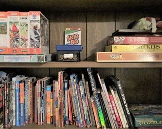 Children's books and games