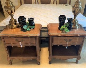 French Provincial nightstands