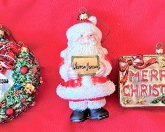 NEIMAN MARCUS CHRISTMAS ORNAMENTS