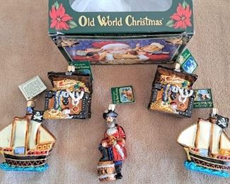 OLD WORLD CHRISTMAS ORNAMENTS
