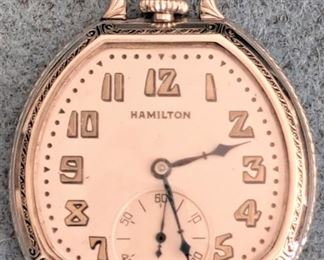 POCKET WATCH HAMILTON