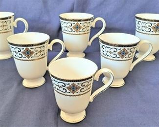 RARE LENOX VINTAGE JEWEL COFFEE MUGS
