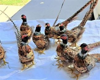 PHEASANTS DECORATIONS