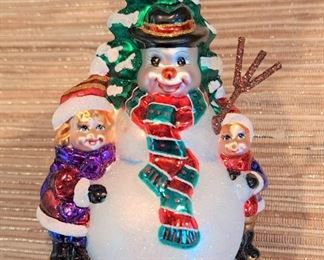 CHRISTOPHER RADKO CHRISTMAS ORNAMENTS