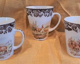 RARE SPODE COFFEE MUGS