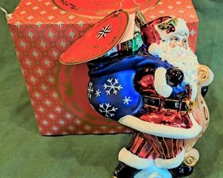 CHRISTOPHER RADKO CHRISTMAS ORNAMENT