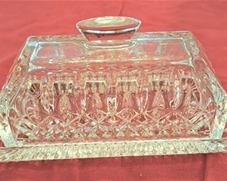 WATERFORD BUTTER DISH