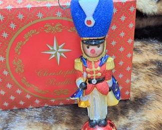 CHRISTOPHER RADKO CHRISTMAS ORNAMENT