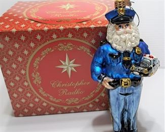 CHRISTOPHER RADKO CHRISTMAS ORNAMENT