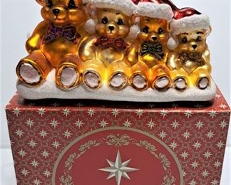 CHRISTOPHER RADKO CHRISTMAS ORNAMENT