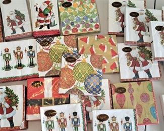 HOLIDAY NAPKIN LOT