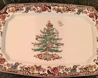 SPODE CHRISTMAS  PLATTER