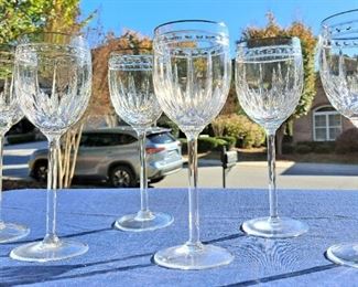 RARE LENOX CRYSTAL STEMWARE JEWEL PLATINUM