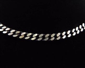 .925 Sterling Silver Thick Heavy Cuban Link Necklace
