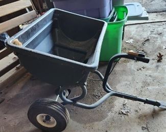 Carts in garage 