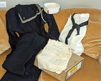 Vintage Sailor Uniform and Undergarments
